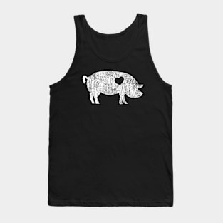 I Love Pig Tank Top